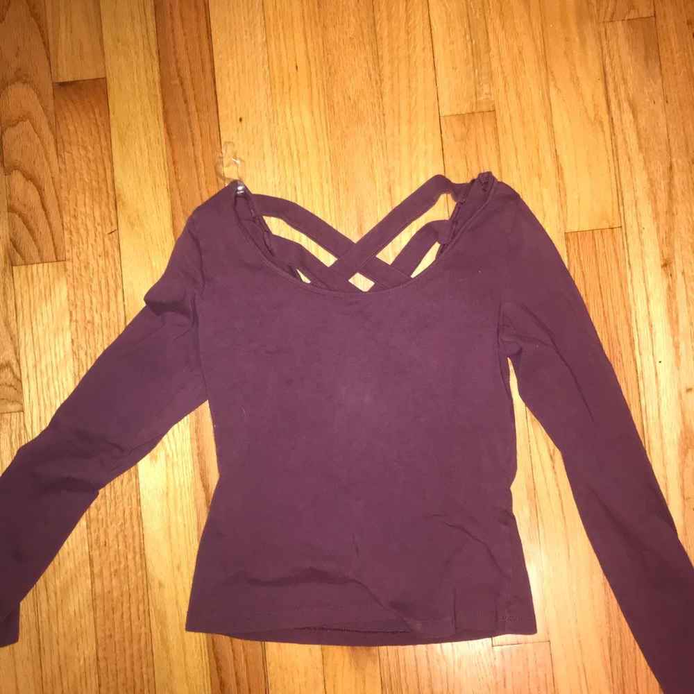 charlotte ruse purple top